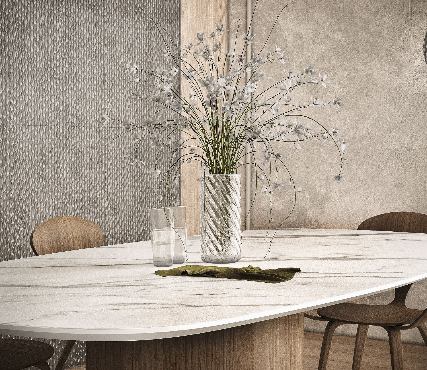 原木与灰色 打造出精致有温度的住宅-6