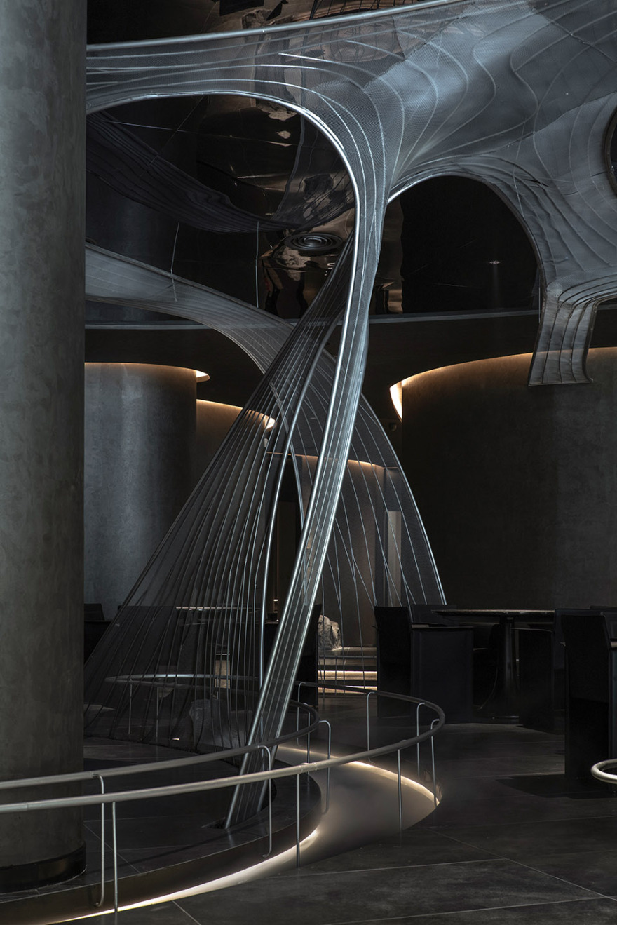 杭州西湖雷峰塔塔宴餐厅室内设计丨中国杭州丨慢珊瑚设计-74