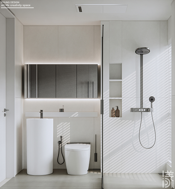 奶油风独居设计丨深圳漾空间设计有限公司-54