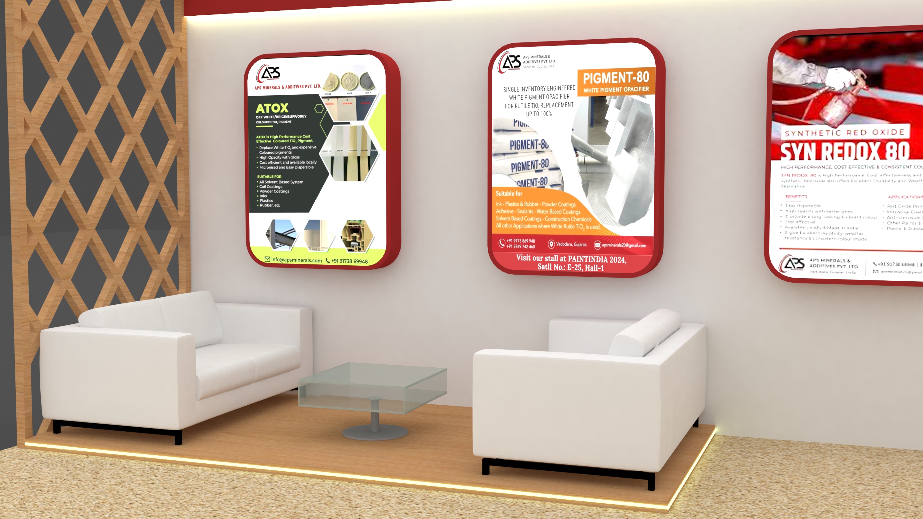 APS Minerals 3 Side Stall-5