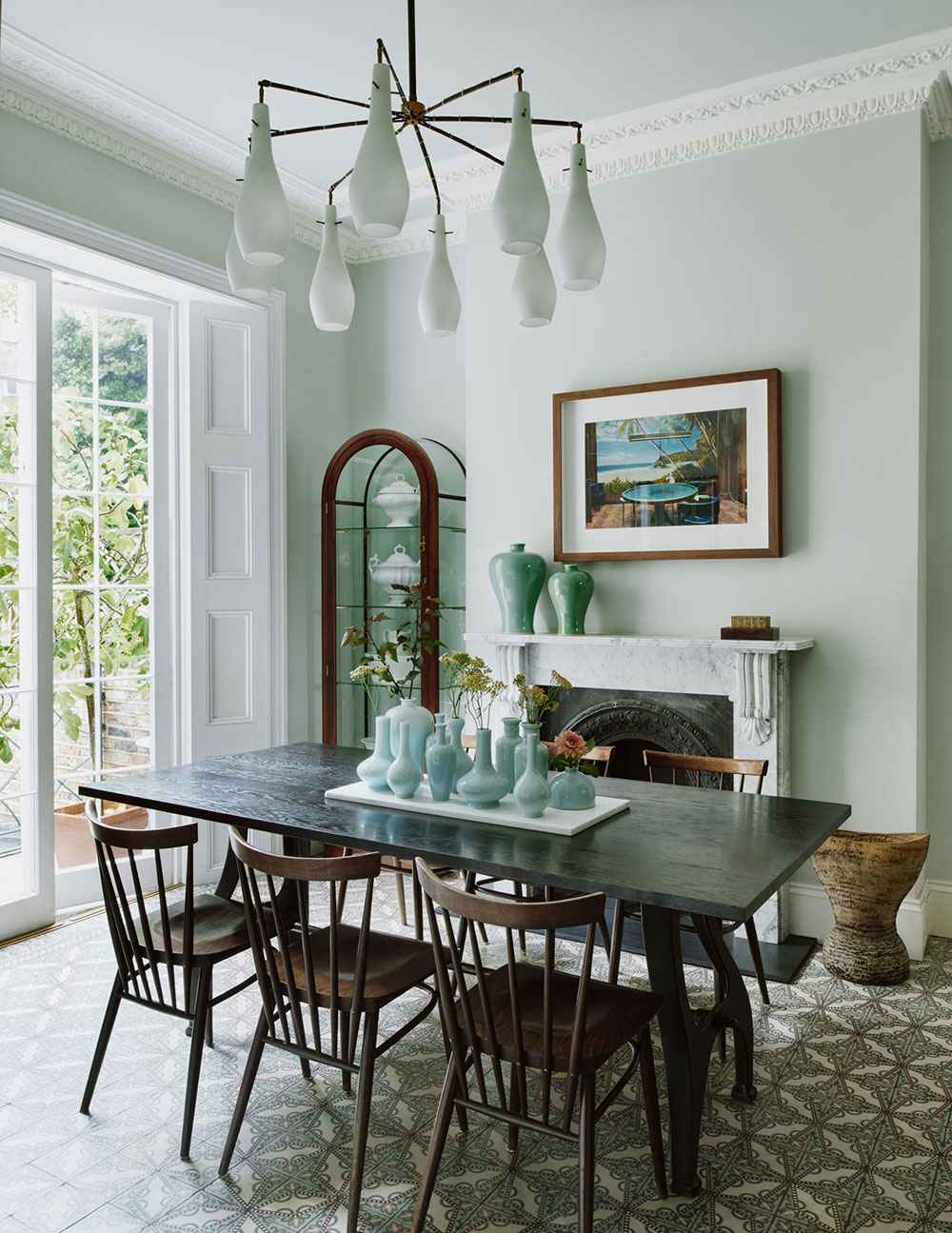 伦敦 exotic 植物主题家庭住宅 | 自然与艺术的完美融合-9