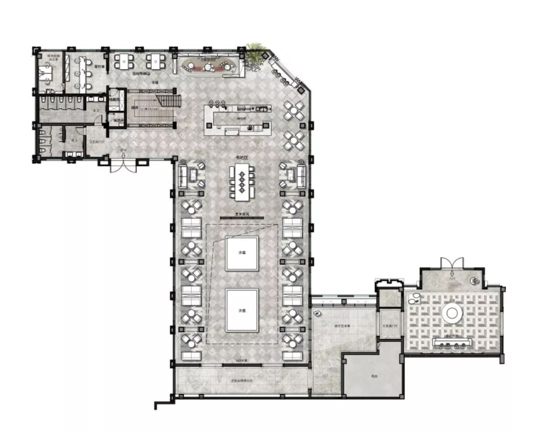 贵阳东原·朗阅售楼处 | 英伦风与现代摩登的完美融合-97
