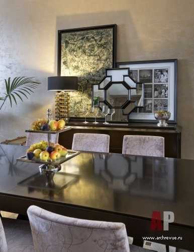 男士艺术装饰风格带殖民元素的联排别墅室内设计-22