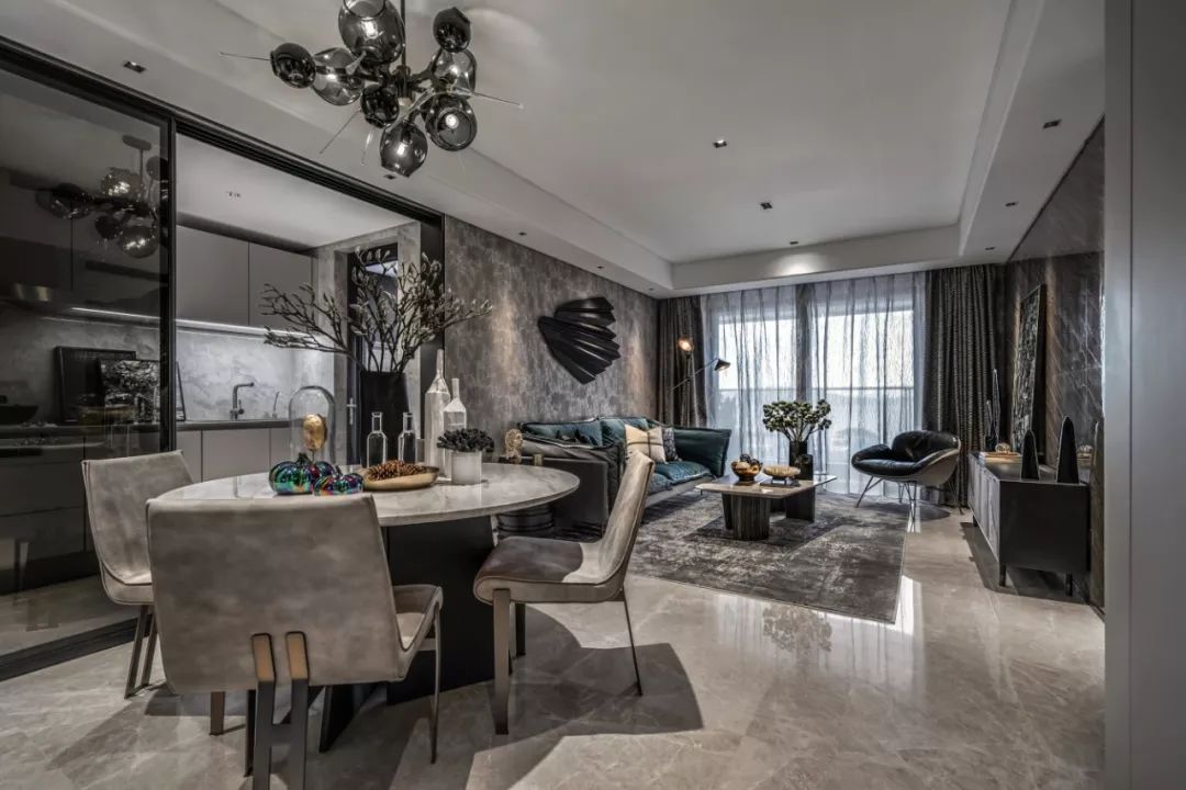 深圳蛇口半岛城邦花园样板间  安奥拉时尚装饰-6