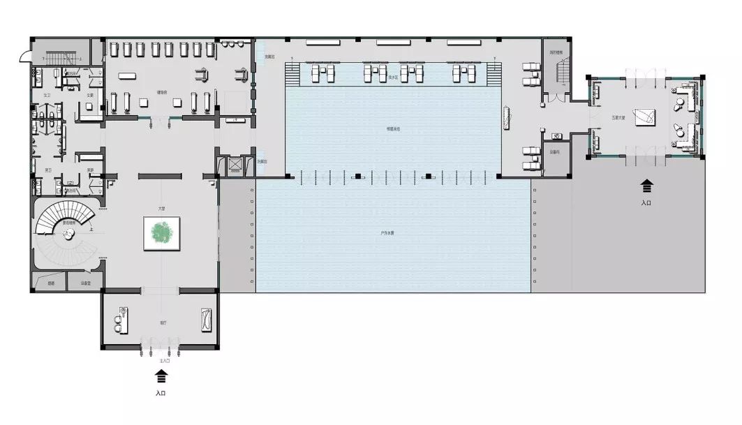 广州臻园营销中心 | “四水归堂”的中式美学空间-49