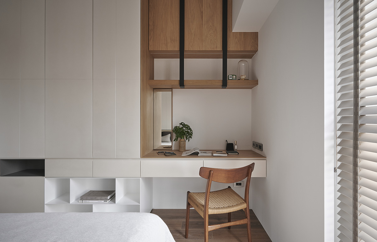 台湾现代典雅的双人寓所-31