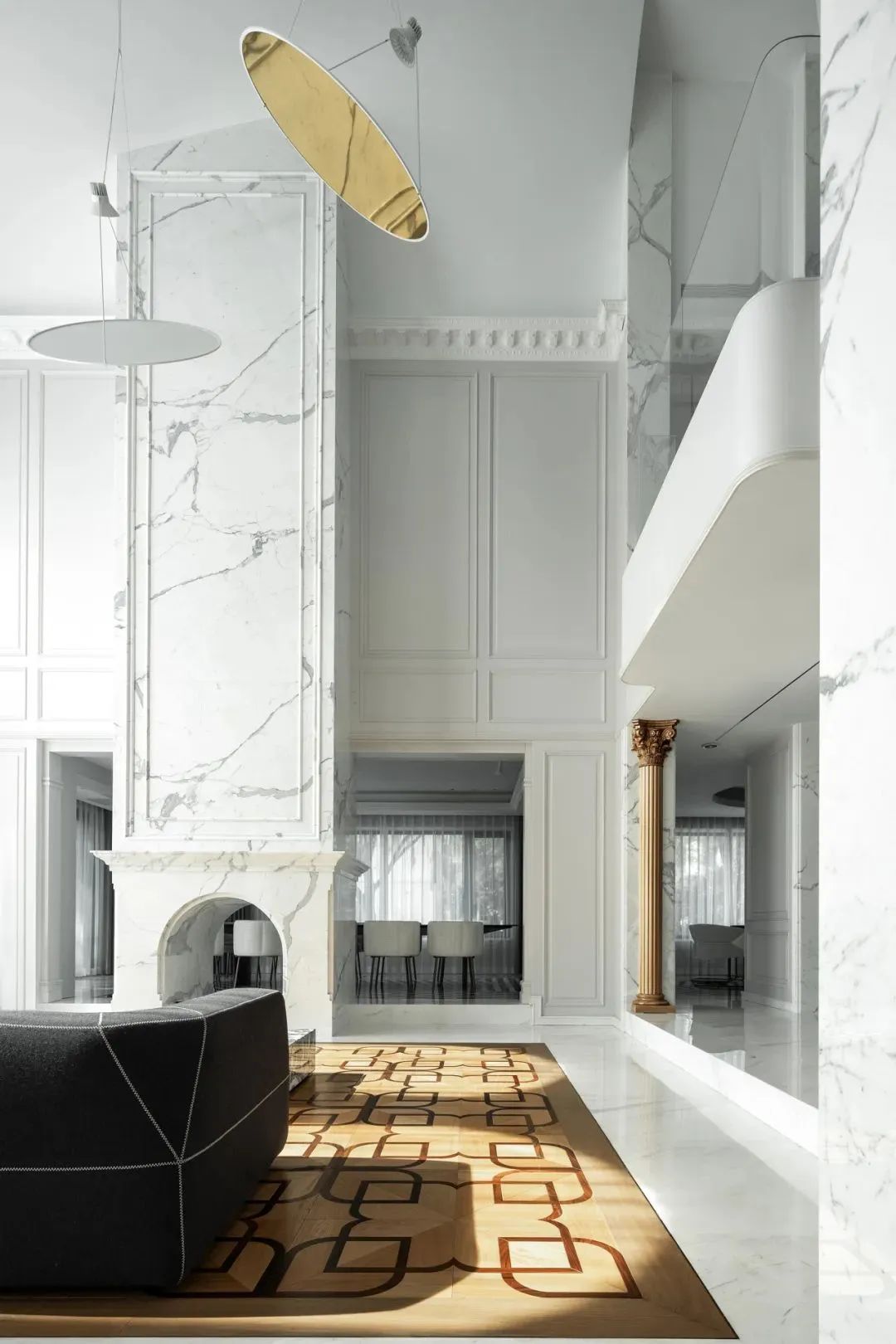 现代法式华居丨中国北京丨清美空间设计-43