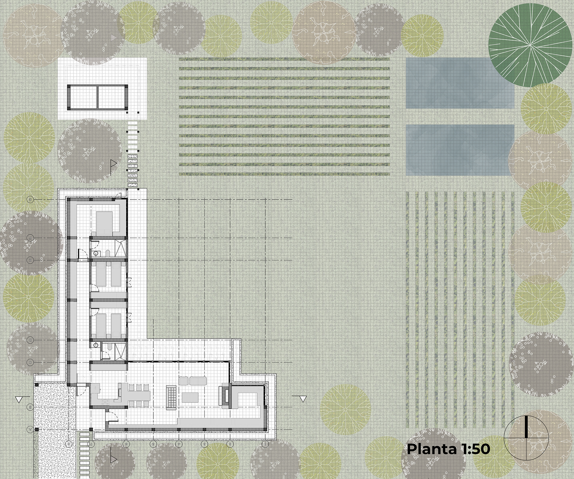 美国风住宅丨Laura Rubio + Camilo Sánchez-9