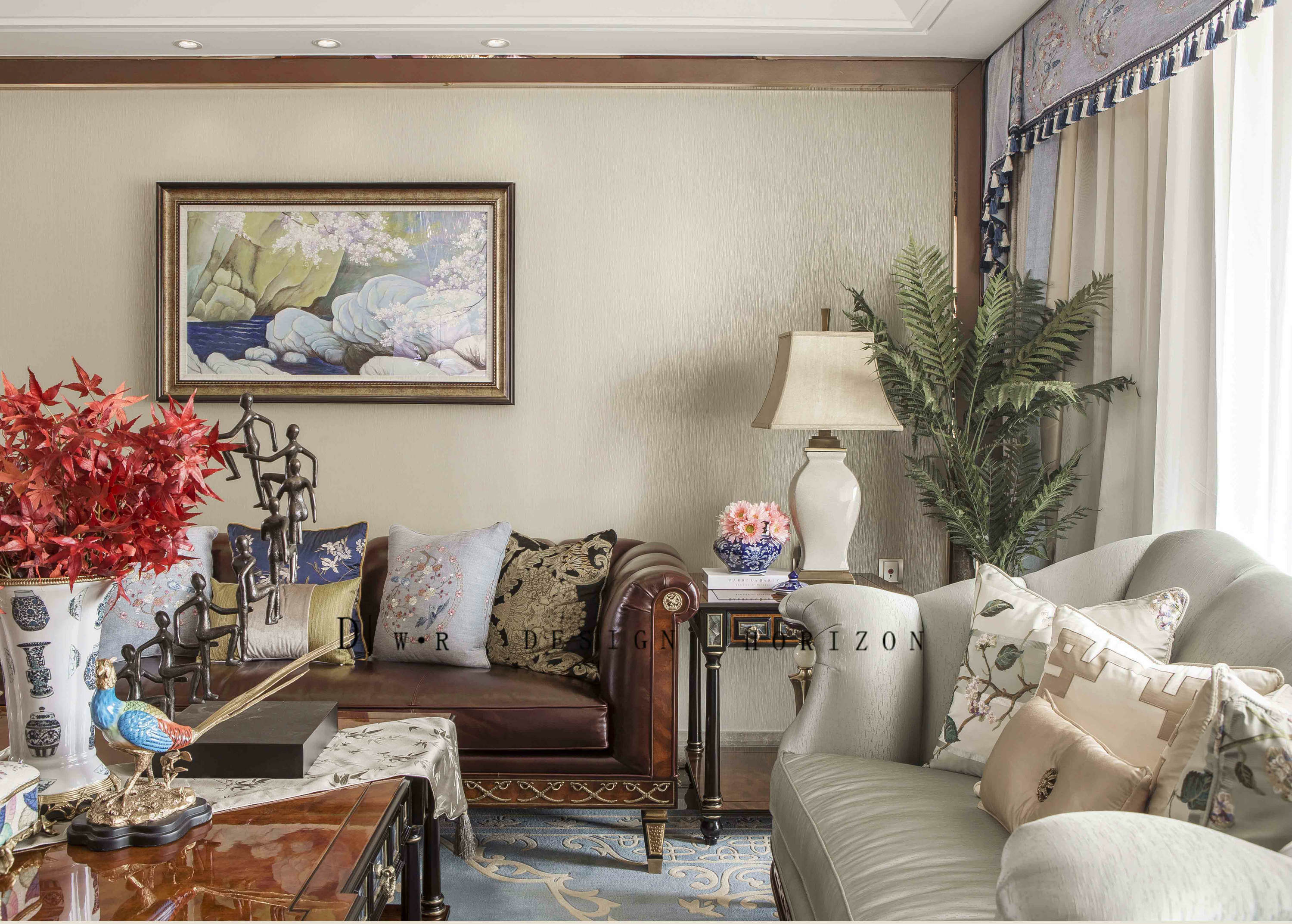 董婉荣设计 · 宁波南塘 · 英式新古典的奢华与中式情怀-23