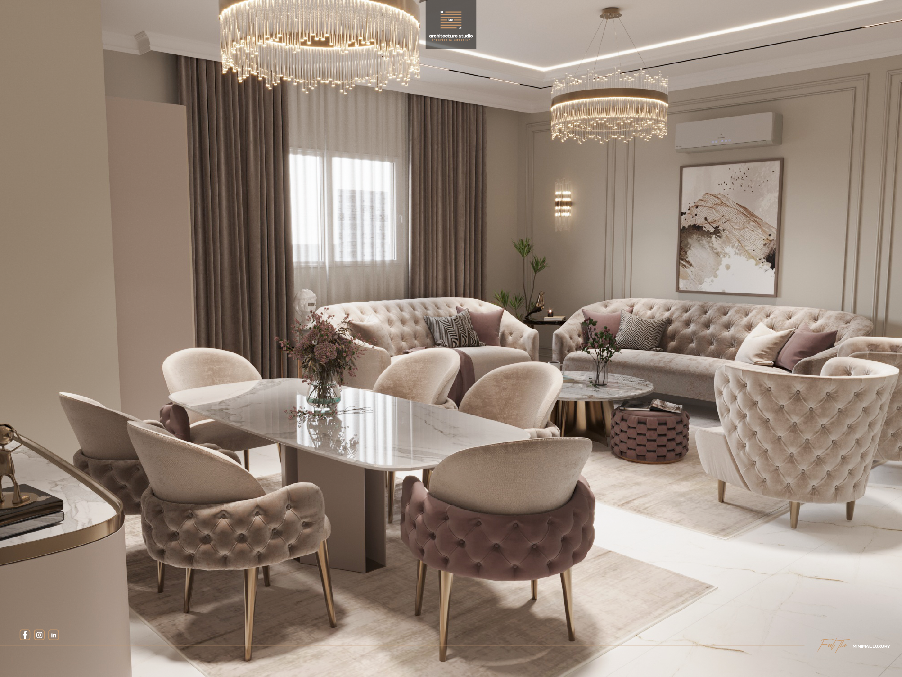 NeoClassical Reception Design-4