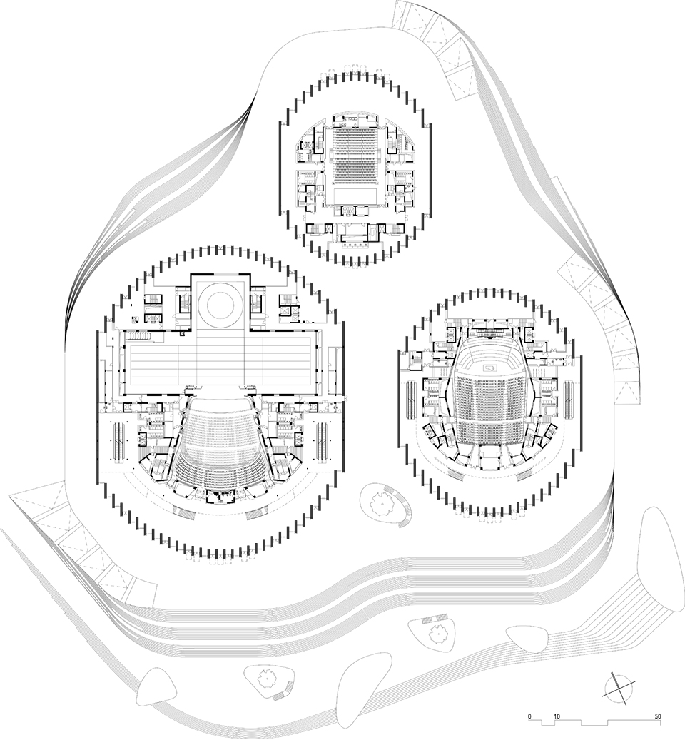 广西文化艺术中心，南宁 / gmp-35