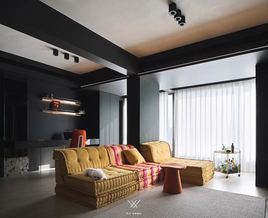 黑镜·颜色 · 极简家居艺术设计丨中国杭州丨菲拉设计-13