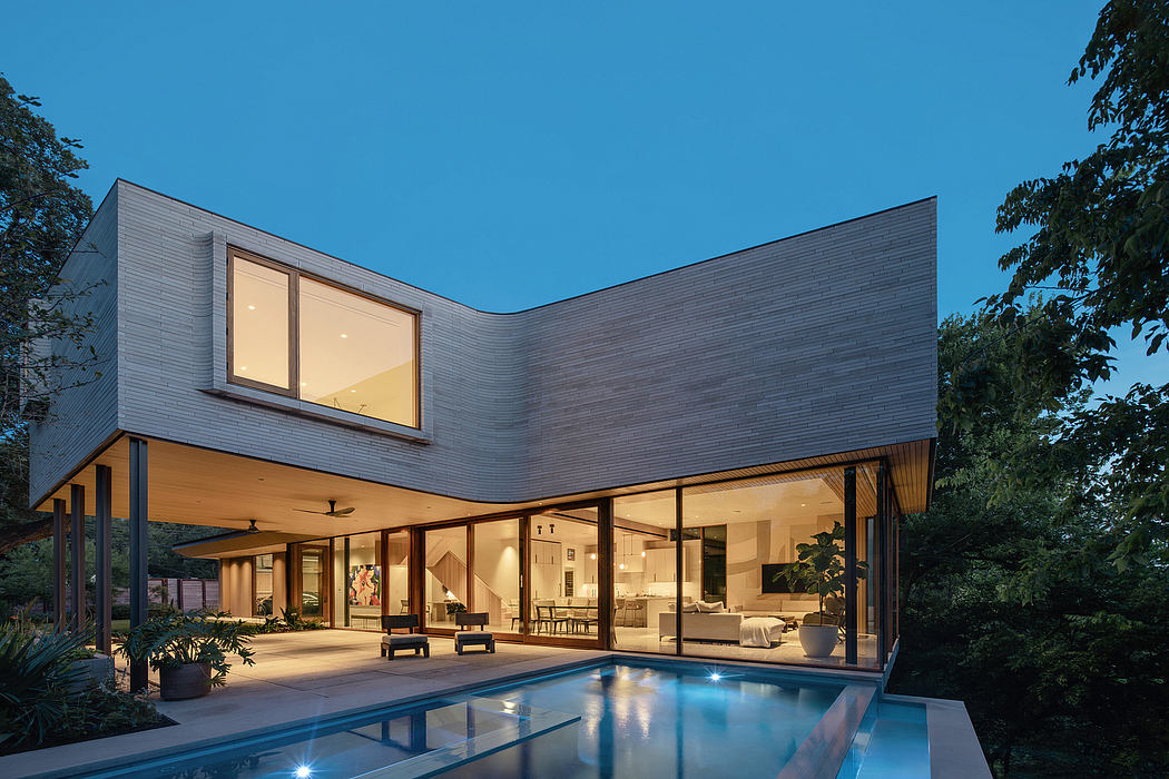 绿化带住宅丨美国奥斯汀丨Michael Hsu Office of Architecture-9