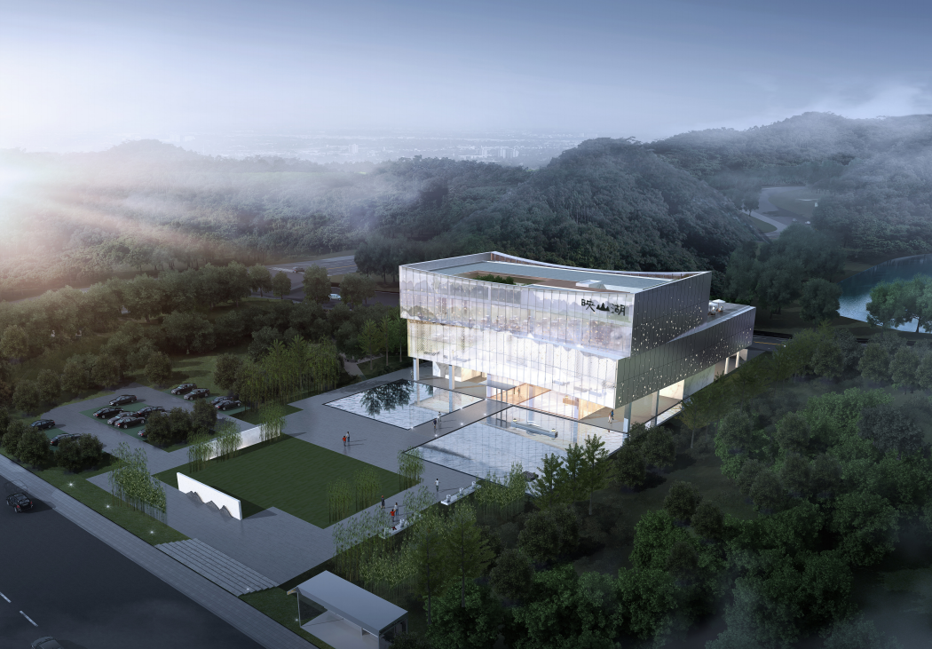 贵阳中海映山湖展示中心 | 山水相融,现代与自然的和谐共生-1