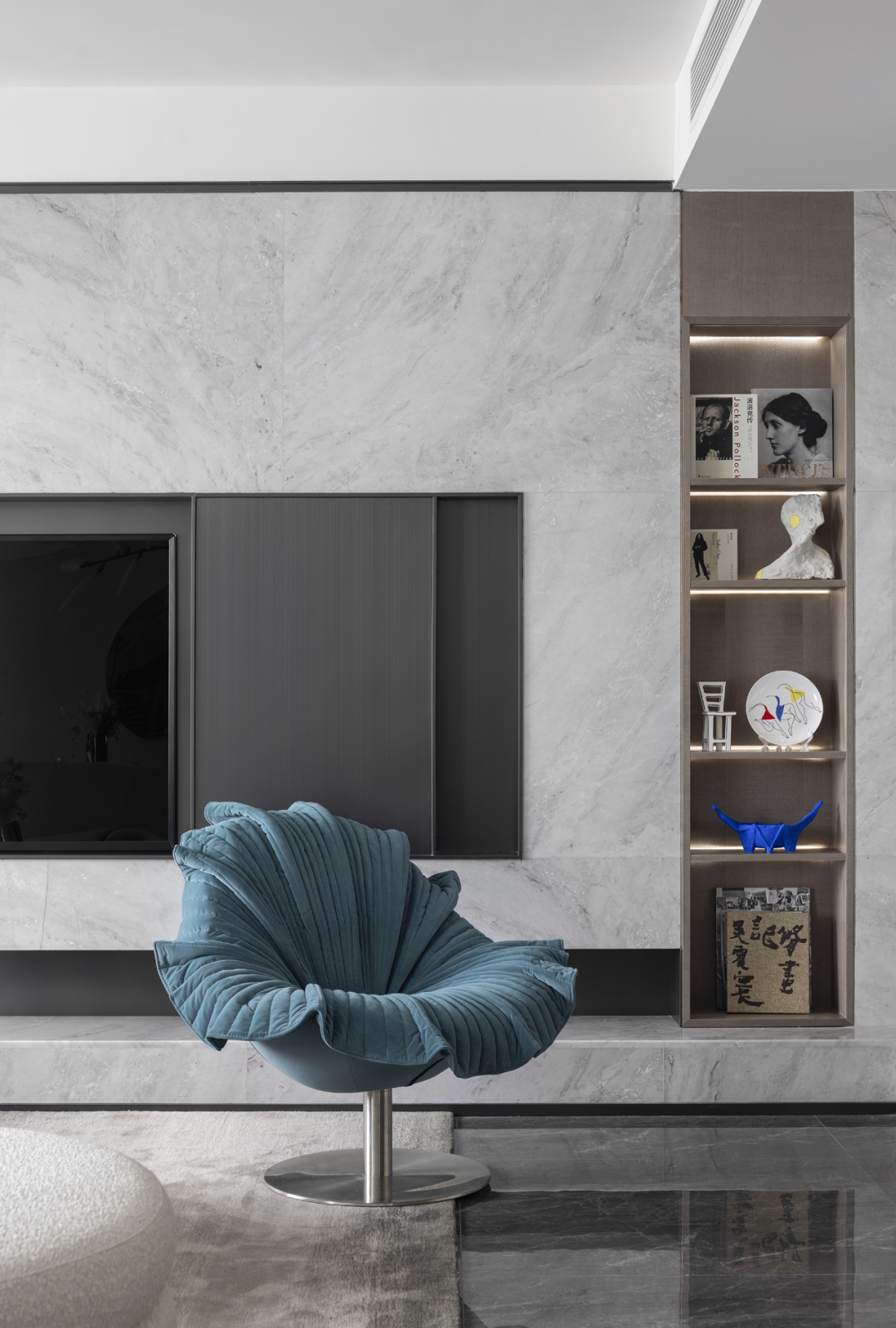 广东樵山金茂悦样板间丨中国佛山丨PINKI DESIGN品伊设计-14