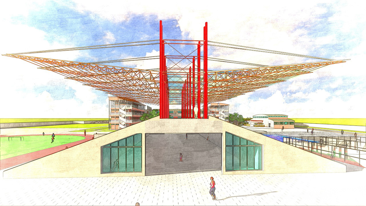 热带中学设计丨尼日利亚拉各斯-29