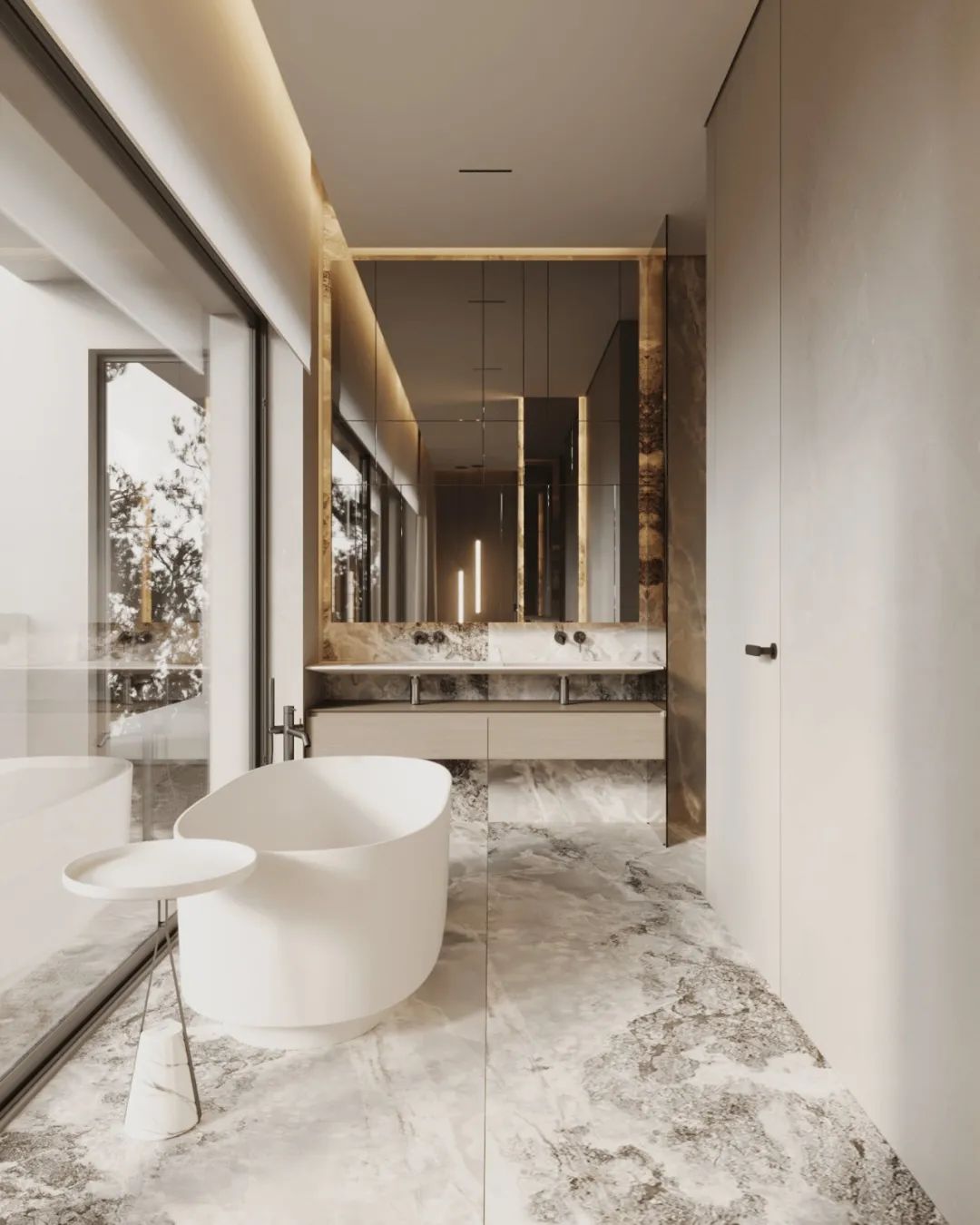 现代极简乡村别墅设计丨Yevhen Zahorodnii-21