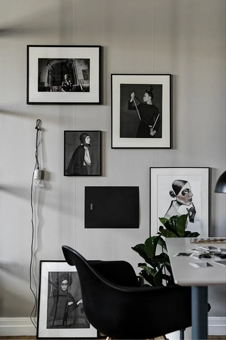 开放式卧室巧变双功能办公空间-7