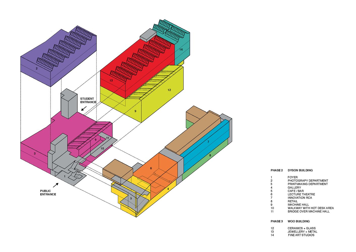 伦敦皇家艺术学院 Woo 建筑 | 跨界交融的艺术空间-85