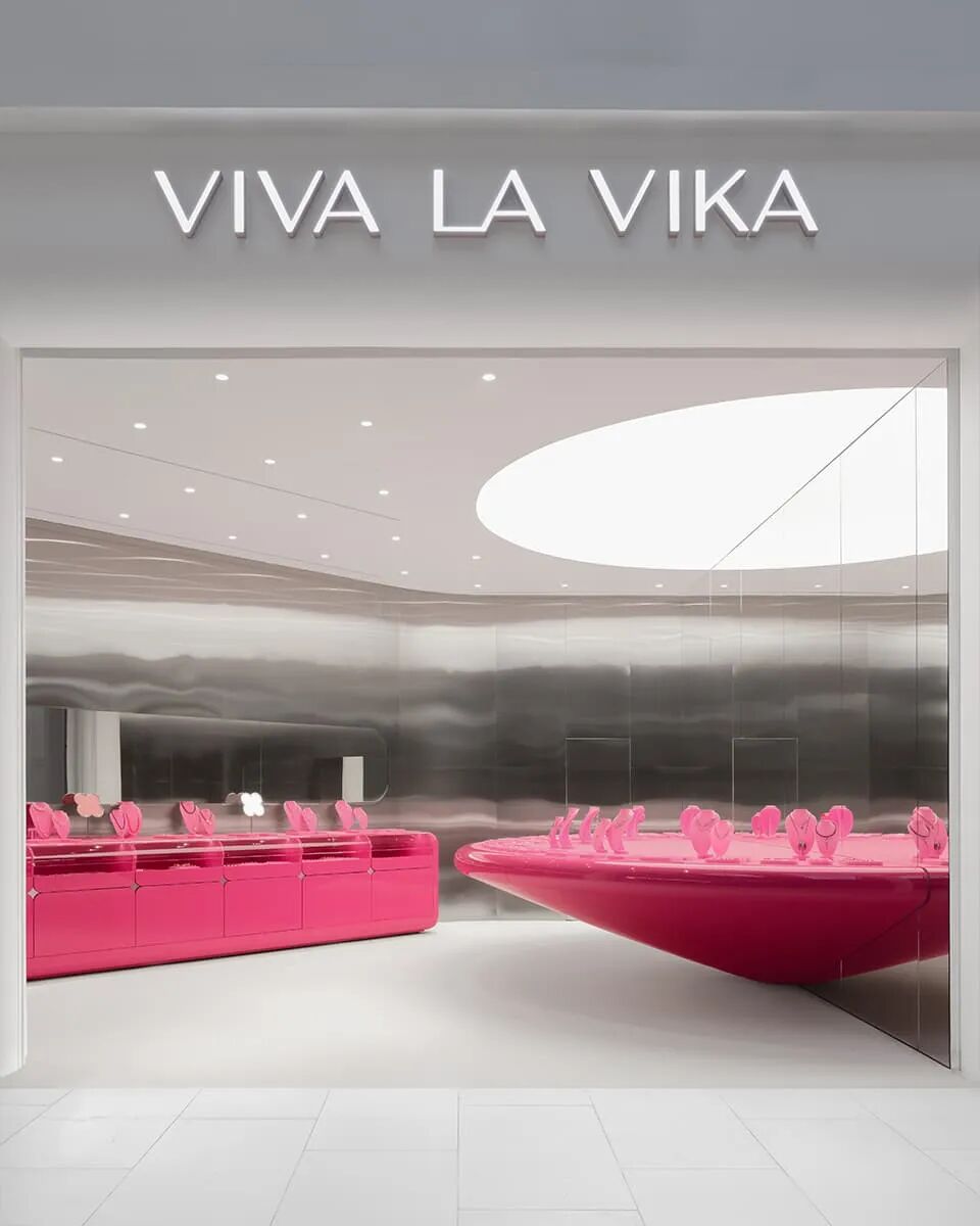VIVA LA VIKA珠宝店室内设计丨俄罗斯莫斯科丨KIDZ Studio-2