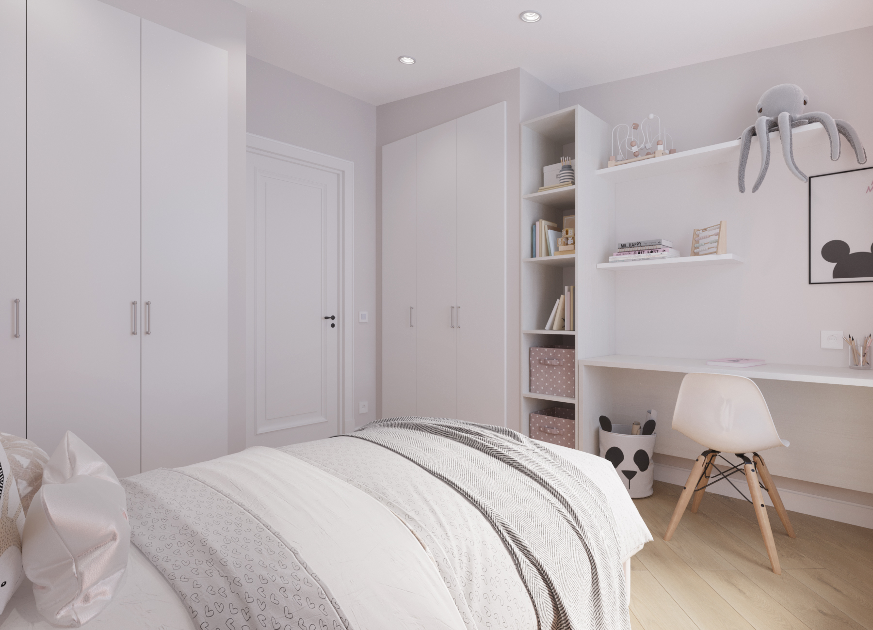 Design apartment with attic 100m2. Tashkent-30