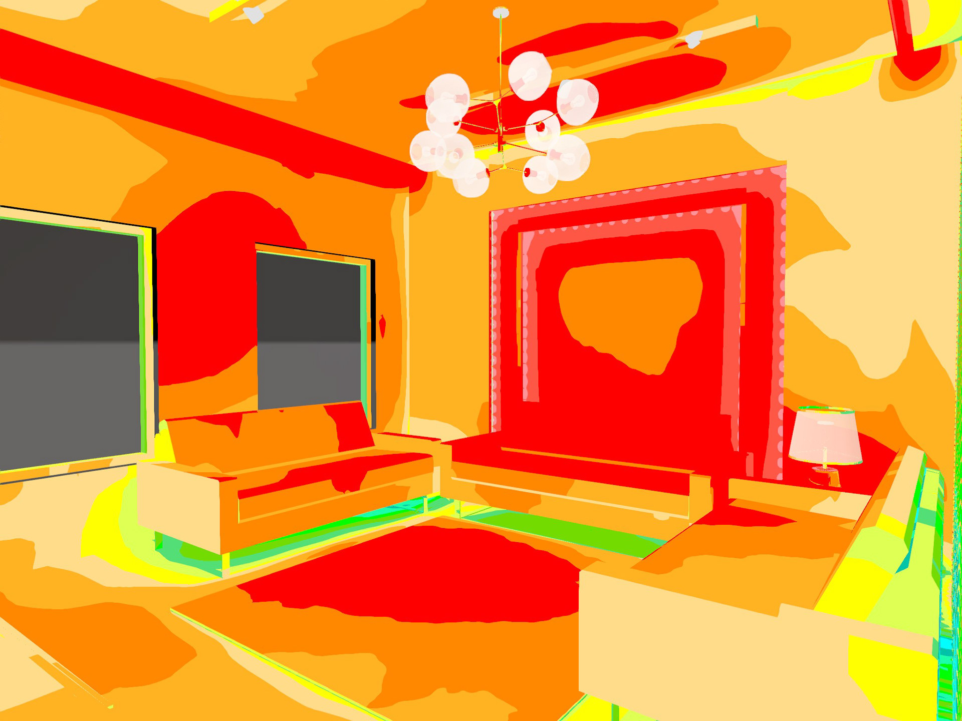 科威特私人公寓照明设计项目-15