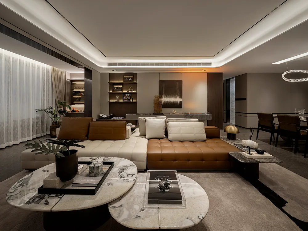 上海220㎡轻奢豪宅，一看就不是普通人家！-17