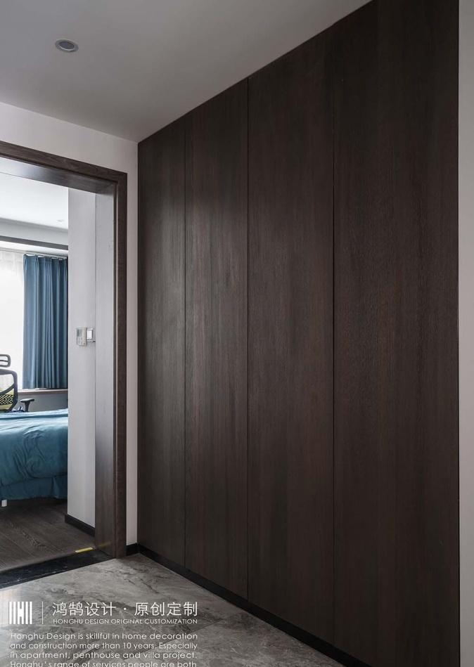 上海鸿鹄设计 | 老两口退休生活空间,花园、全屋木饰面成亮点-2