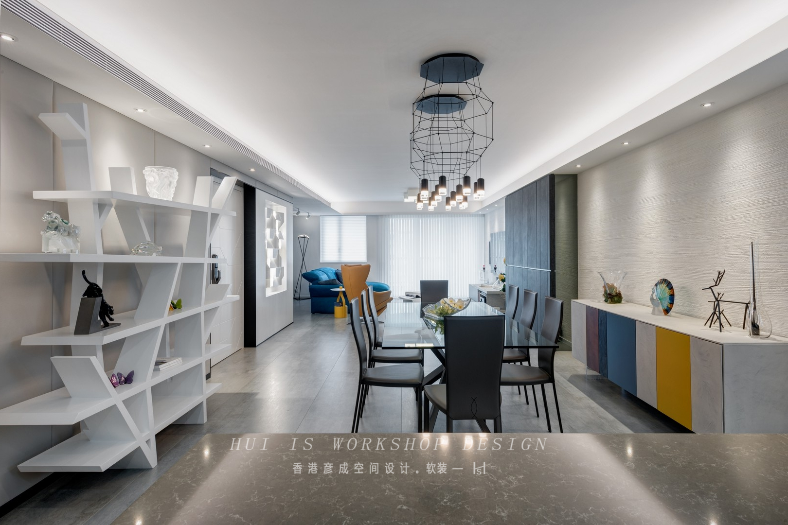 留白下的彩色空间 | 自然生机与现代简约的完美融合-12