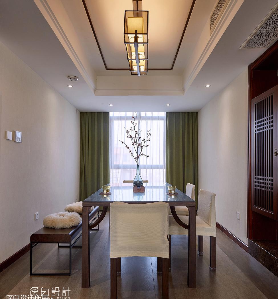 深白设计丨平层丨【深白作品】拾壹楼--中式休闲-6