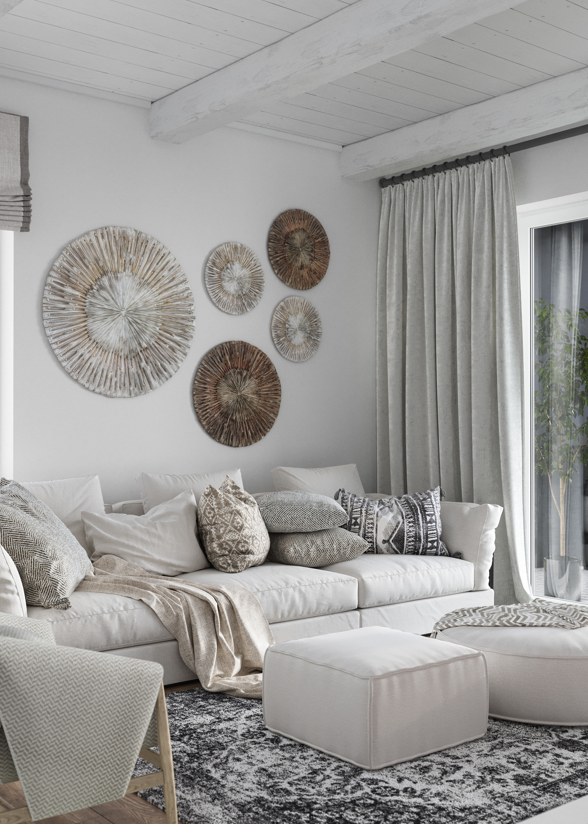 Guryevskaya Sloboda 村 3 号住宅室内设计丨Sergey Kachalov-2