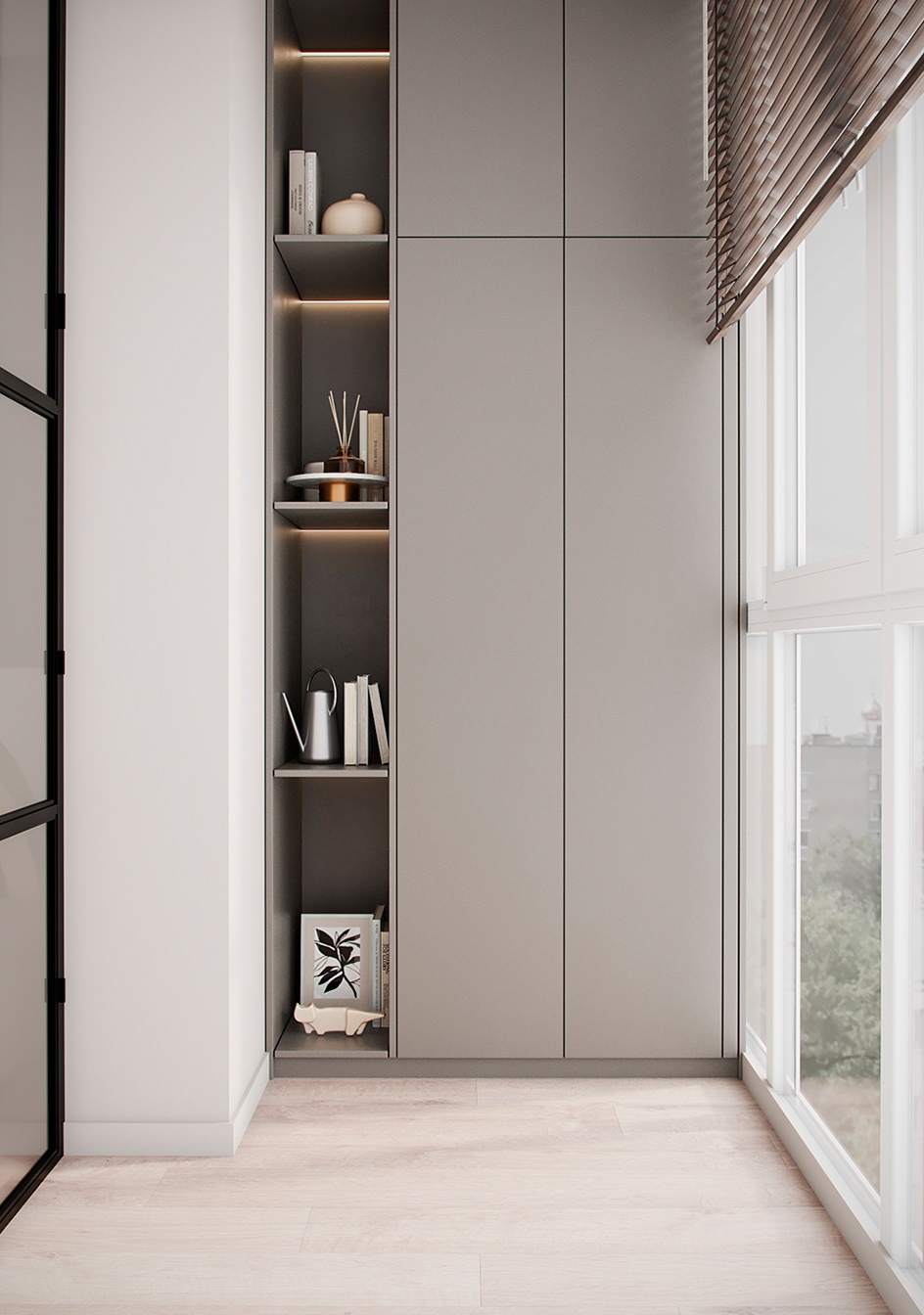 原木与绿色 打造出既清新又舒适空间-6