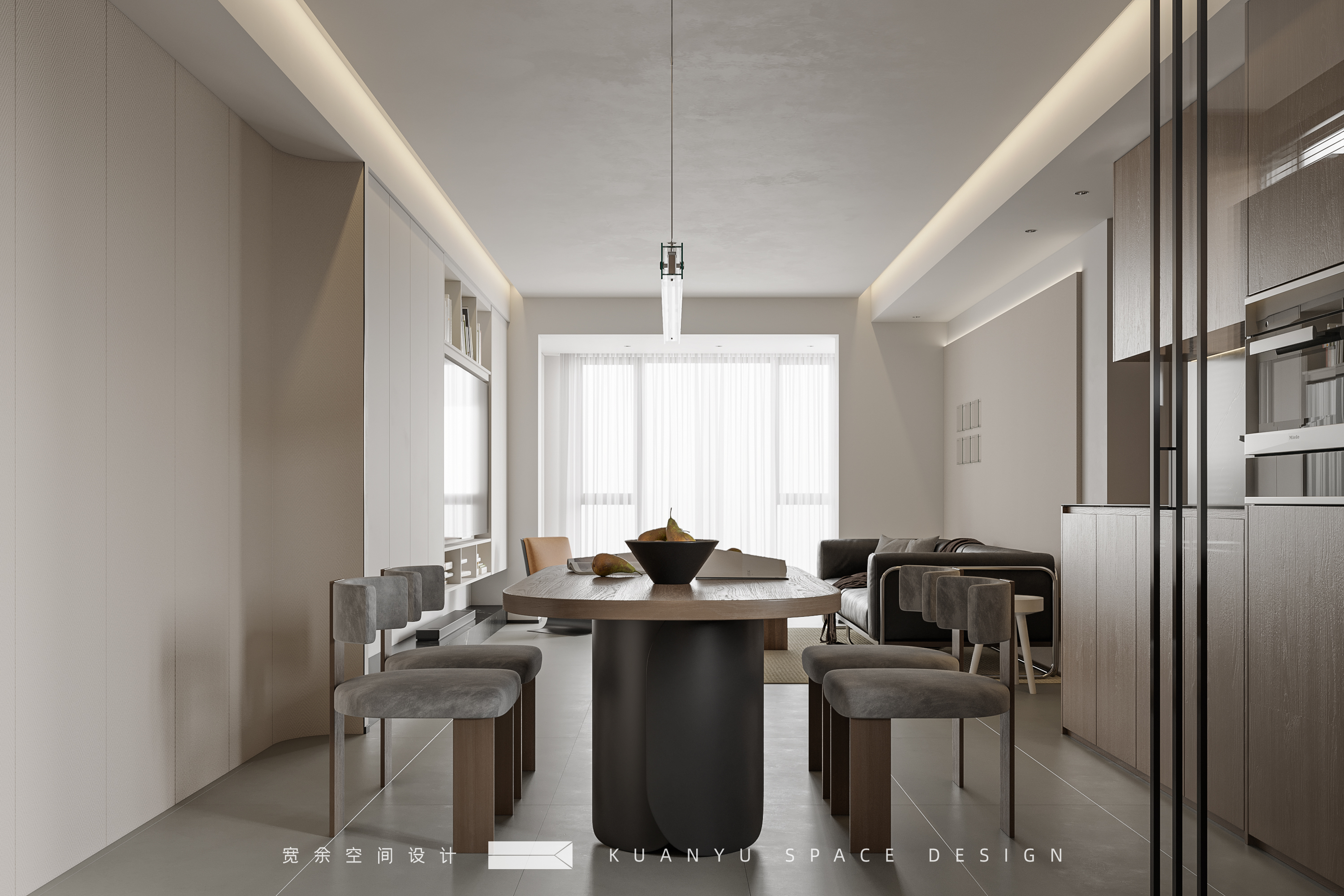 美林湖龙门里室内设计丨中国常州丨宽余空间-12