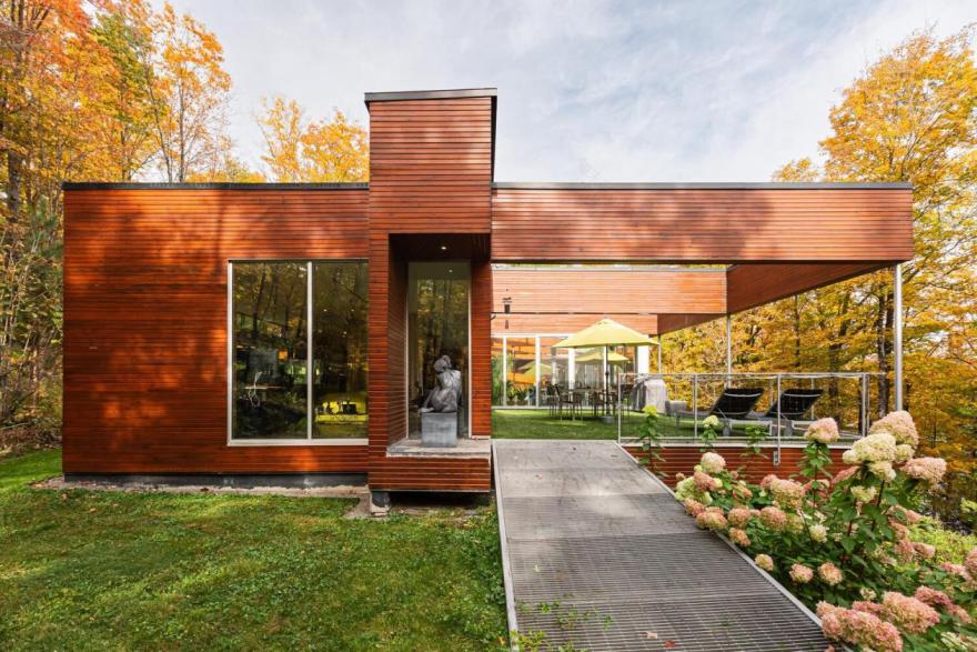 劳伦琴地区自然住宅丨Daoust Lestage建筑公司-0