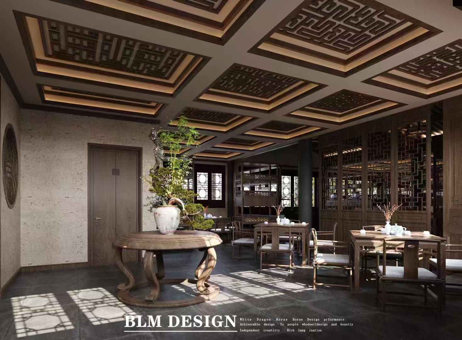 中古  白龙马效果图设计制作-3