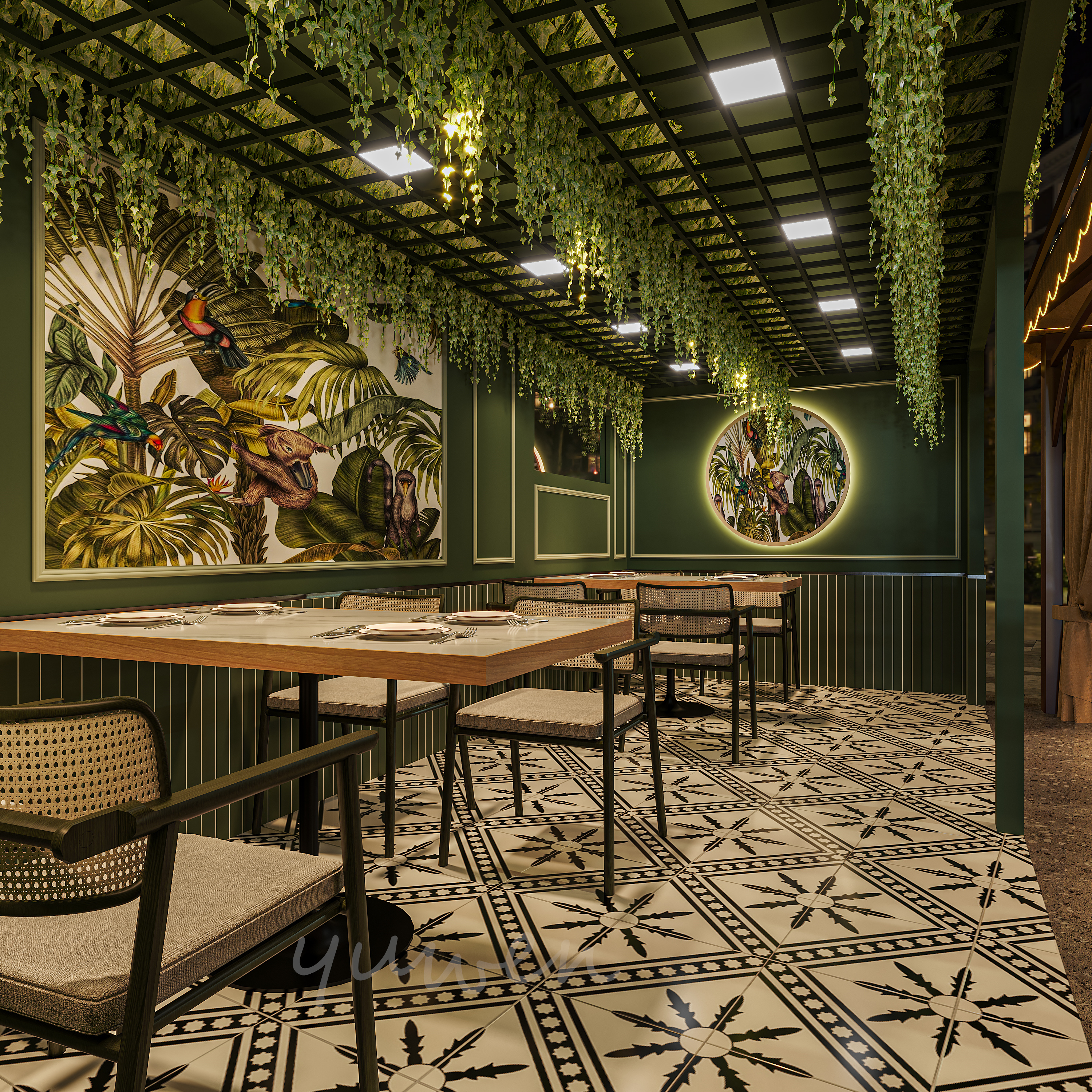 烤肉店室内设计-8