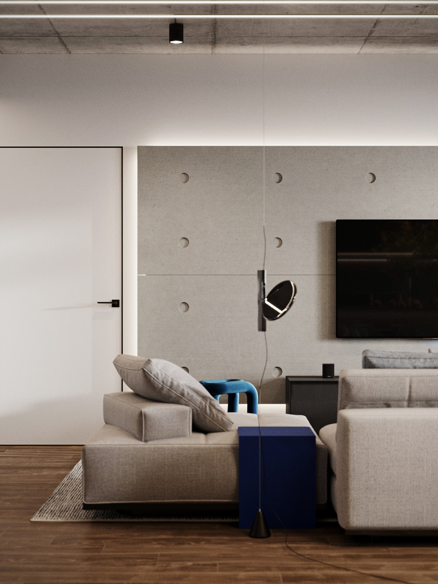 乌克兰 90㎡住宅空间设计-8