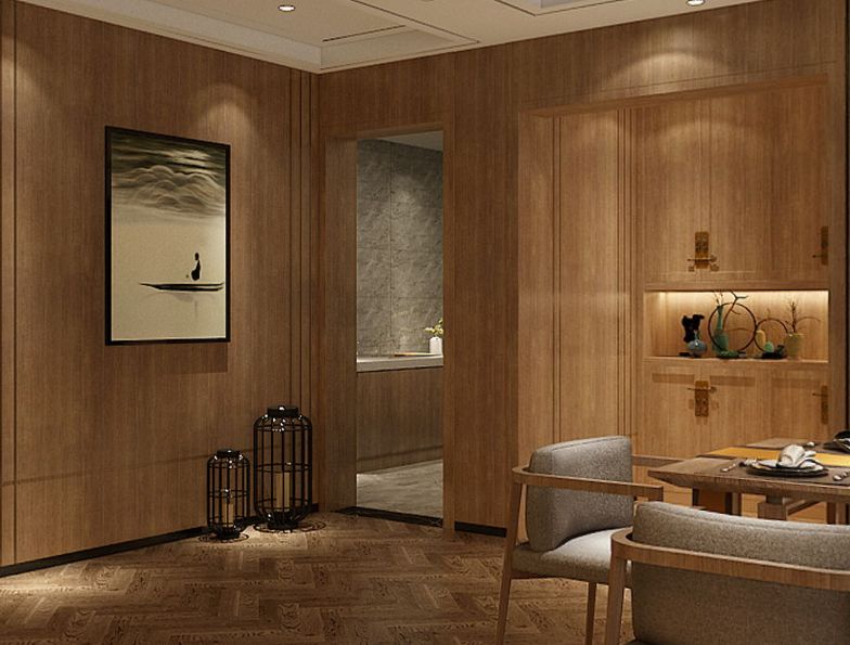 悦江国际 230㎡新中式雅居,演绎东方美学与当代生活-52