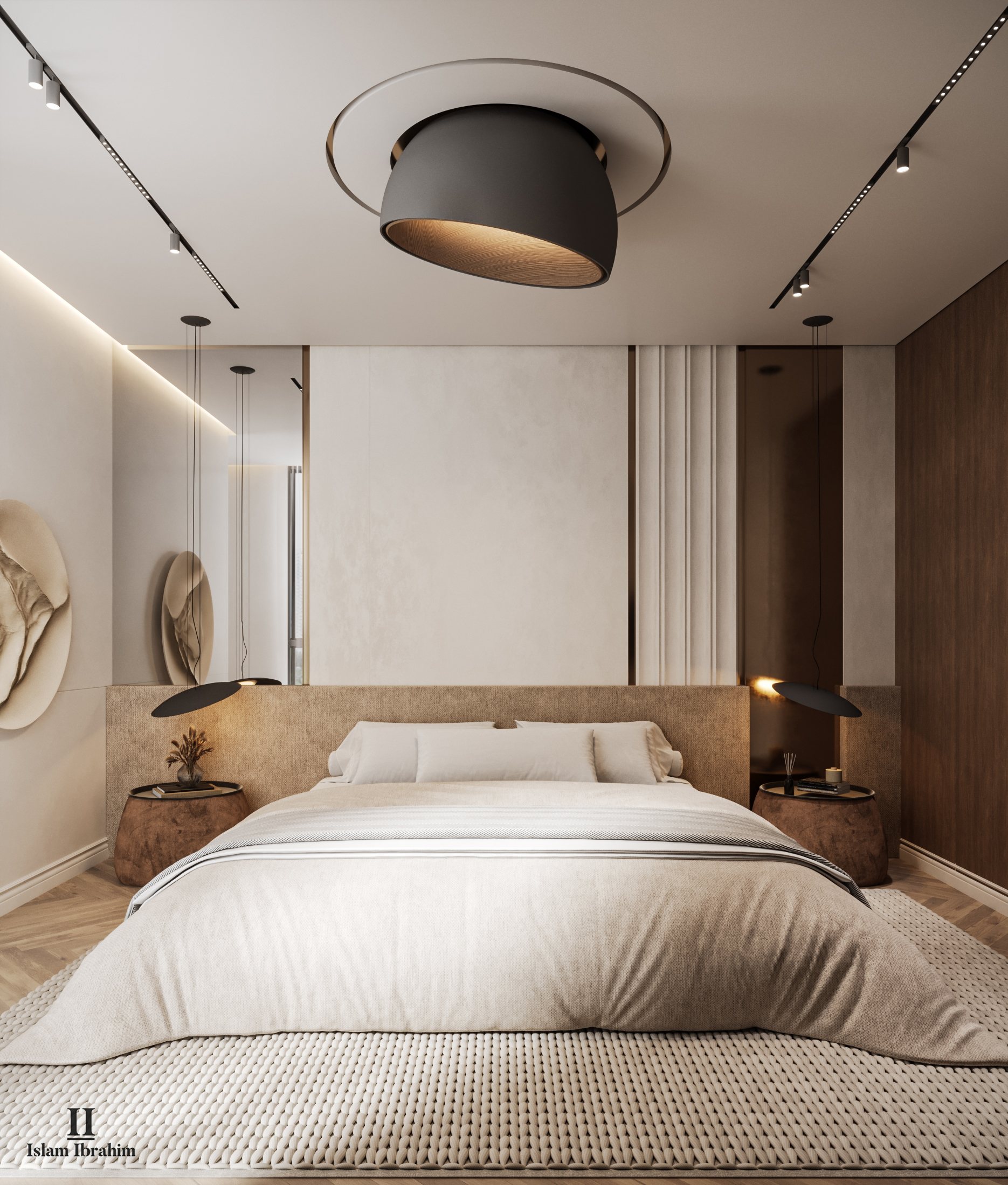 MASTER BEDROOM 室内设计丨ISLAM IBRAHIM-11