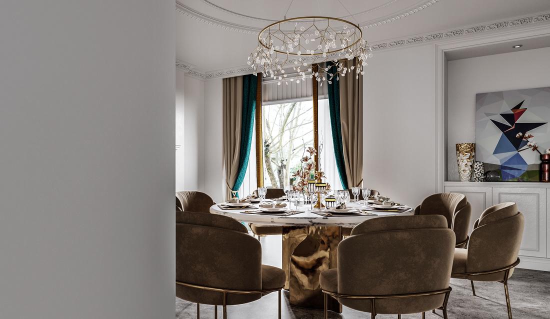 
济南法式轻奢风设计 -9