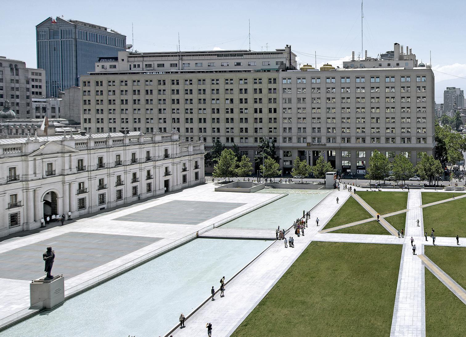 智利圣地亚哥市民广场重建-20
