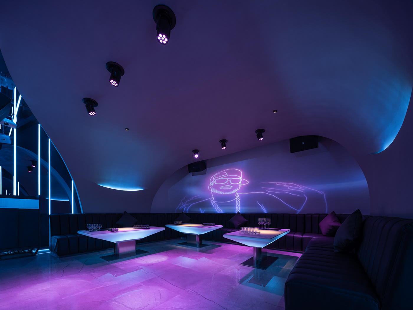 LIVE·K KTV丨中国沈阳丨景深空间设计-25