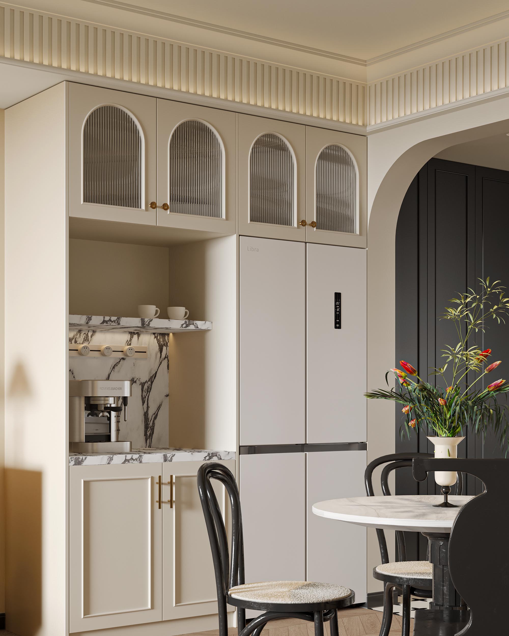 DEFIN DESIGN | 阳光汾河湾法式复古-13