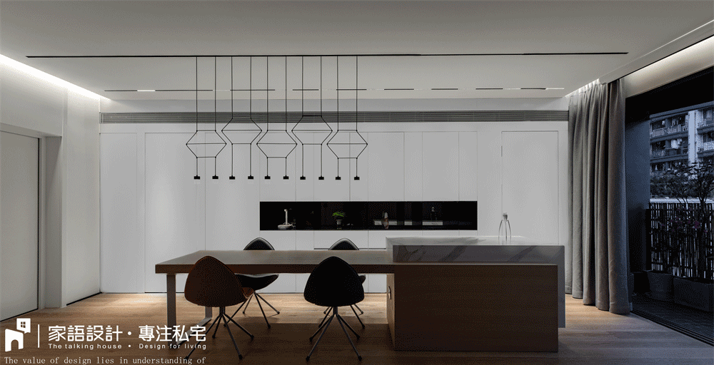 家庭电影院与音乐交流区的完美结合丨中国广州丨广州家语设计-4