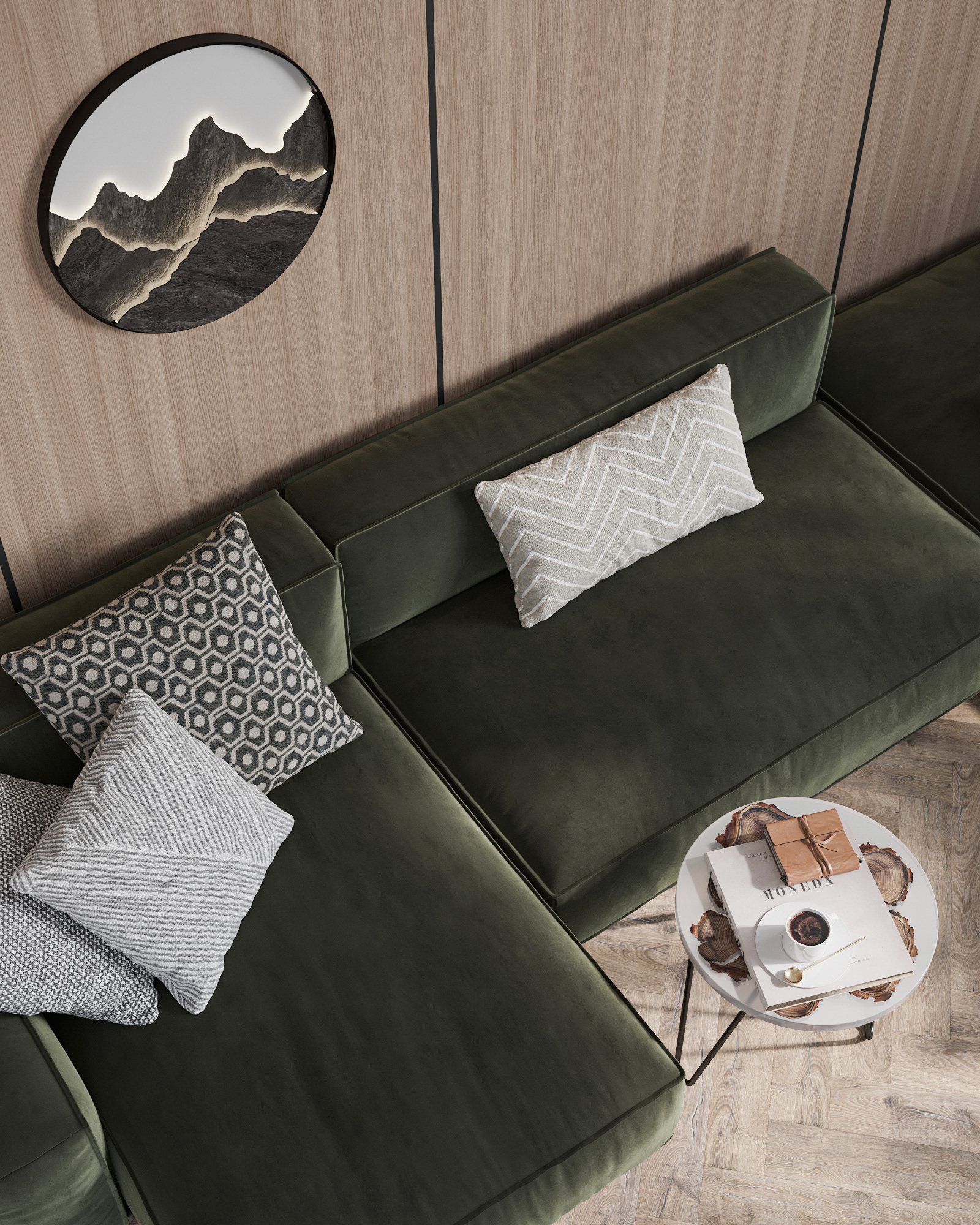 Bally 厨房与客厅设计-27