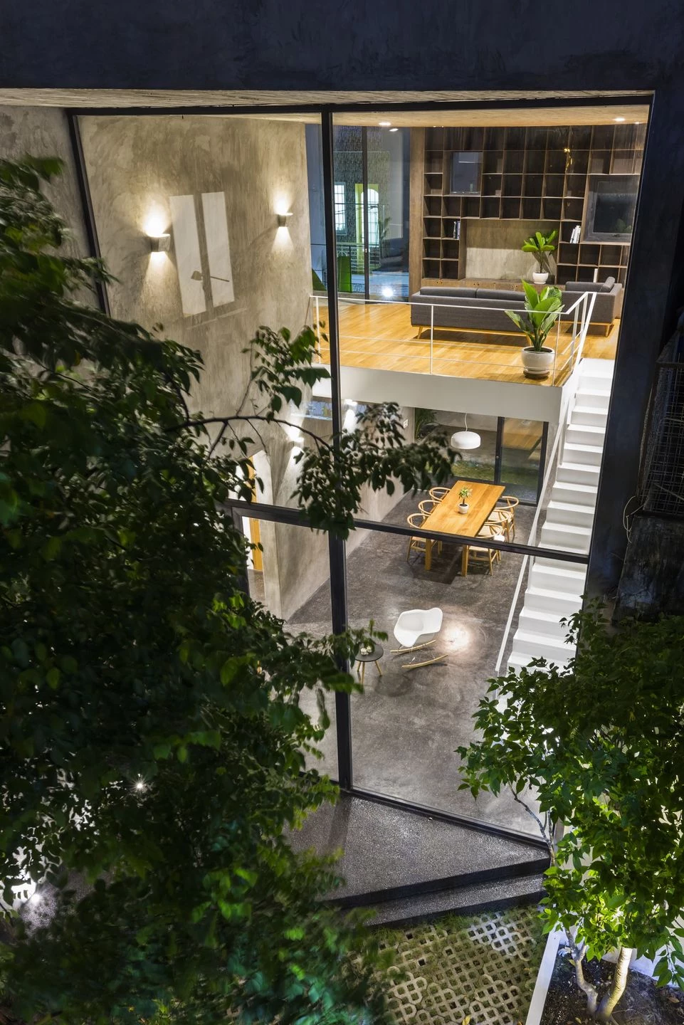 越南密集住宅区的三维花园住宅-18