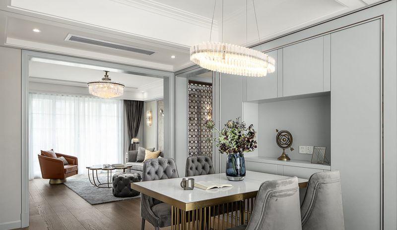 盛世年华 | 轻奢灰调美式空间设计-21