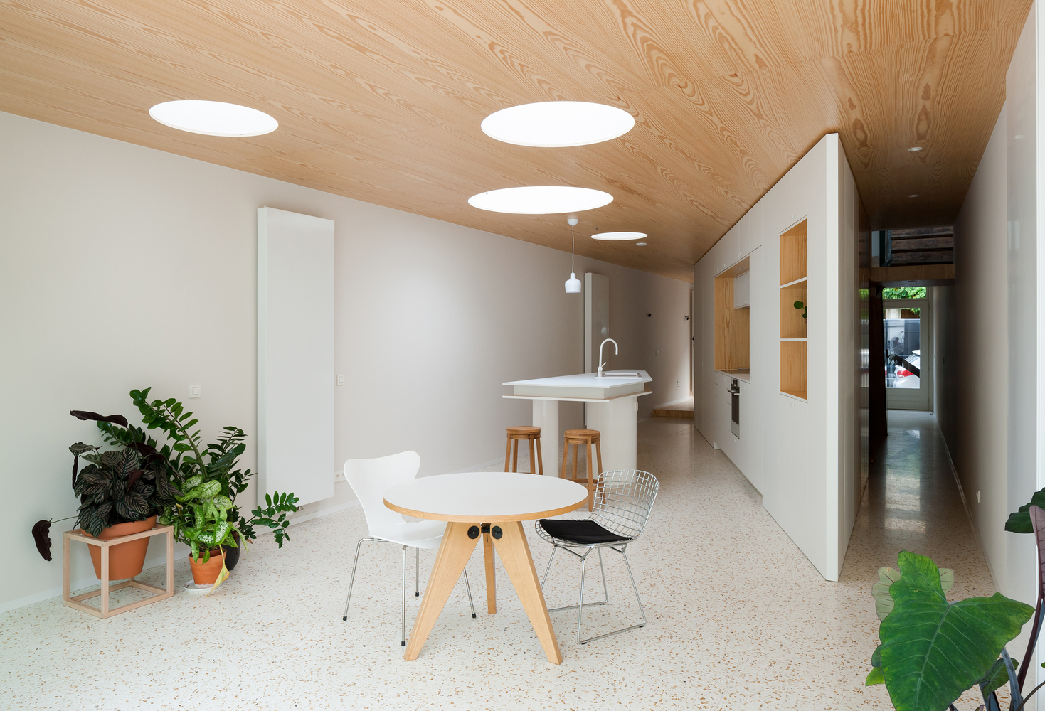 比利时 Fragmenture 排屋改造,三角空间创造趣味生活-29