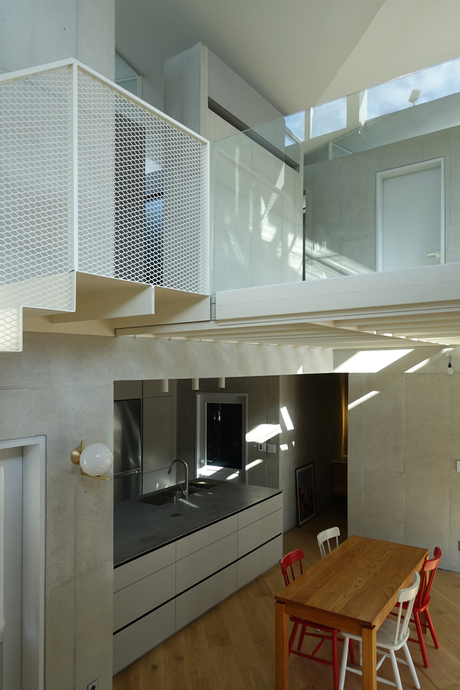 折纸式蝶形屋顶住宅-29