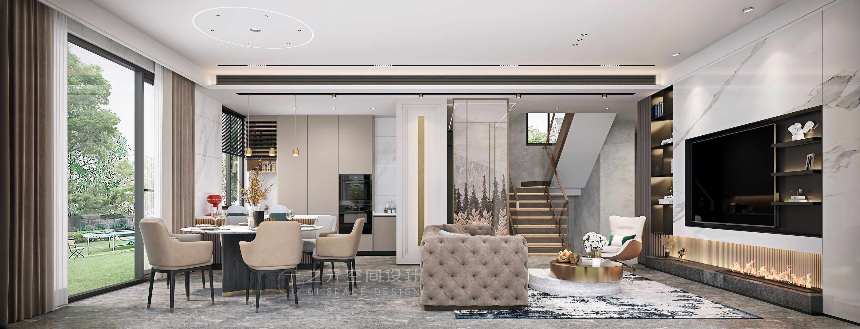 亓作 | 现代艺墅  极致的高级感 融创领馆壹号院                     -1